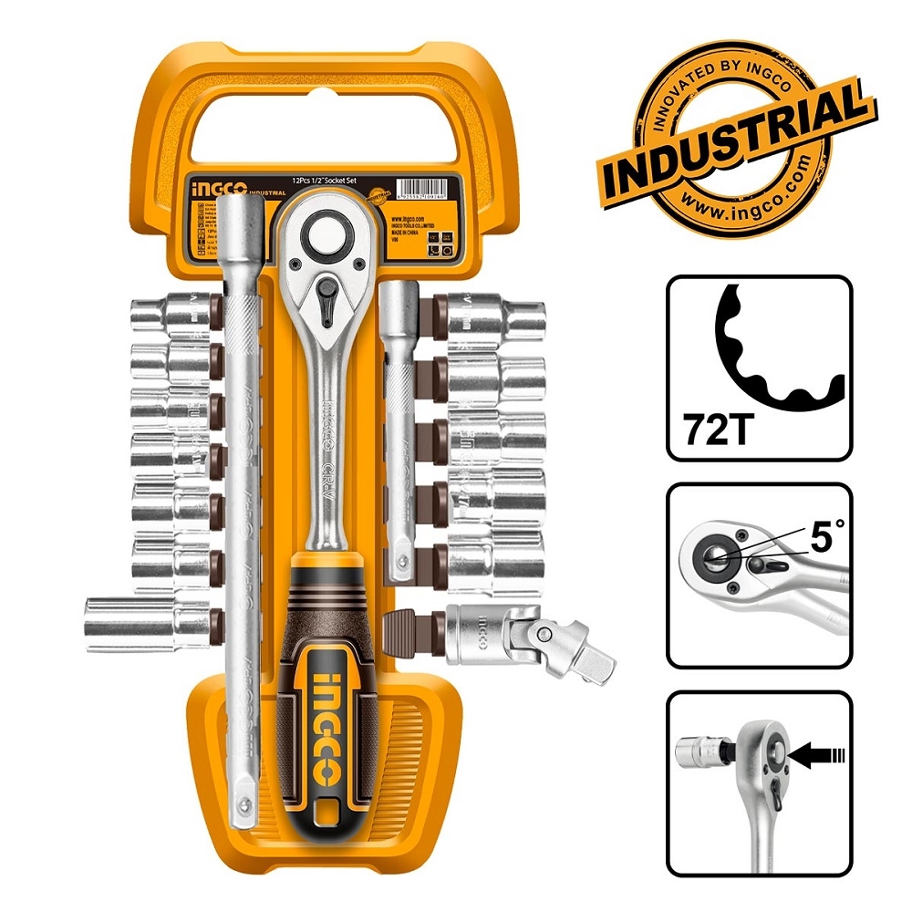 Hand Tools - Καρυδάκια 1/2 Σετ 17 τεμ.